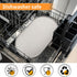 Dog Food Mat Anti-Slip, Waterproof Feeding Mat for Food and Water, Silicone Puppy Trays for Dogs and Cats