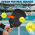 Pickleballs,Seamless 40-Hole Player,6/12/36/50/100Pack Pickleball Balls-USAPA Approved Outdoor/Indoor Roto-Molded