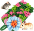 Small Animals Foraging Mat Cute Rabbit Feeding Mat with Fun Design, Slow