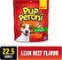 Pup-Peroni Dog Treats, Lean Beef Flavor, 22.5 Ounce, Made with Real Beef, 90% Fat Free