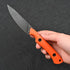 Knives DC53 Steel Tactical Fixed Blade Knife, Kydex Sheath for Men, EDC Outdoor Camping Survival Hunting, Black+G10