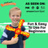 Fun Easy to Throw Boomerang for Kids, Soft Foam Design for Safe Play, Great Beginner Toy Gift for Boys & Girls