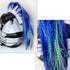 Helmet Mohawk Hawk Cosplay Wig - Real Hair Decorations for Motorcycle Bicycle Ski Helmets