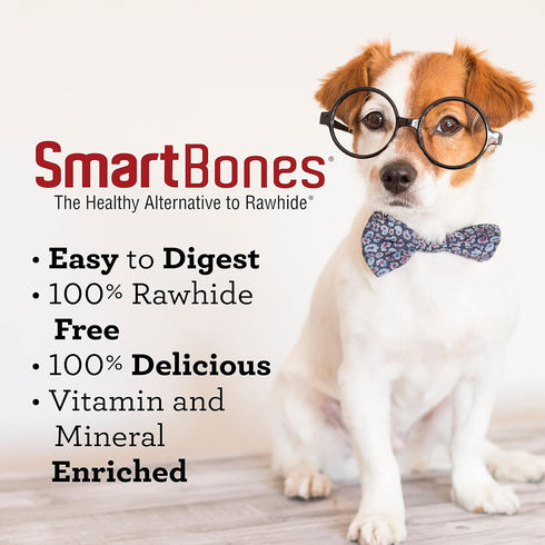 SmartBones Real Sirloin Mini Chews - 30 Count, Pack of 1