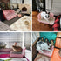 Chinchilla kathson Guinea Pig Litter Box,Bunny Potty Training,Plastic Square Small Animal Toilet,for Hamster Ferret