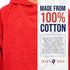 100% ALLEN & MATE Cotton Hooded Surf Poncho Changing Robe - Oversized Absorbent Pool & Beach Towel Swim Robe for Men