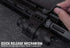 Monstrum Offset Picatinny Rail Mount for Flashlights, 1 Inch, Quick Release