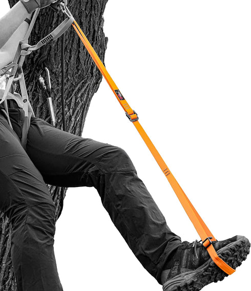 GM CLIMBING Adjustable Foot Loop Ascender Sling for Rope Ascending - Climbing Gear SRT Rope Walking