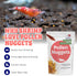 100% 2 oz Snout and Shell Bee Pollen Nuggets for Shrimp Tanks Natural Shrimp Superfood Supplement Boosts Color, Molting