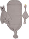 Newborn Essentials Baby Swaddle Blanket Set, 1 Piece (1 Pacifier Holder, 1 Cocoon Swaddle Sleep Sack, 1 Teddy Bear),