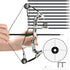 TIETHEKNOT Archery Bow Set Left and Right Hand Compound Bow Hunting Bow Metal