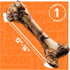 Mammoth 16" (1 Pack) Big Dog Bones for Large Dog Bone, Femur Beef Bones for Agressive Chewers, Natural Giant Dog Bone