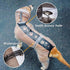 Olsa Dog Hooded Slicker Poncho Raincoat, 4 Legs Rain Jacket with Reflective Stripe, Waterproof for Small Medium Dogs