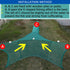 Lawaia Crawfish Trap Fish Net Collapsible Portable Minnow Folded Cast Net With Float and Chain for Shrimp, Lobster