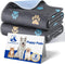 Aitmexcn Washable Puppy Dog Pee Pad, 2PCS 100% Waterproof Whelping Training Mat