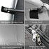 iCool Outdoor Bike Covers Storage Shed Tent, Waterproof Fabric Aluminum Alloy Bracket for 2 Bicycles