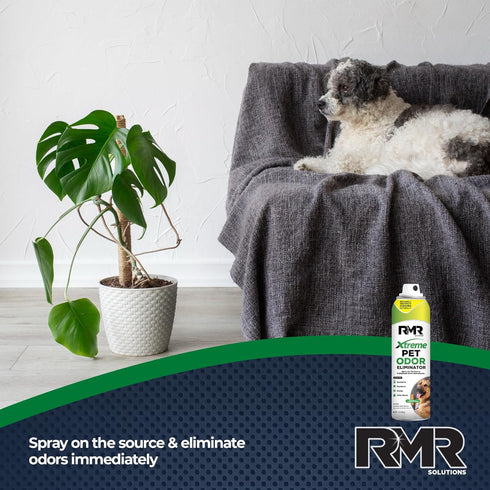 RMR Xtreme Pet Odor Eliminator Spray, Unscented 15 Ounces, Neutralizes Strong Urine, Litter, and Animal Smells