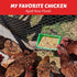 27oz My Favorite Chicken Chicken Cage Cup Hanging Chicken Waterer & Feeder for Chick, Duck, Quail, Parakeet Versatile