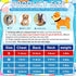 6 Pieces Puppy Dog Dress Pet Bowknot Princess Dress Puppy Floral Vest Skirt Pet Summer Dress Dog Cute Rosette Sundress Apparel for Small Dog Cat Pet (S)