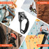 NewDoar UIAA & CE Certified Hand Ascender, Rock Climbing Tree Arborist Rappelling Gear for 8~13MM Rope