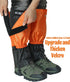 QTECLOR Adjustable Leg Gaiters for Men/Women, Lightweight Snow Shoe Gaiters for Hiking and Snowshoeing