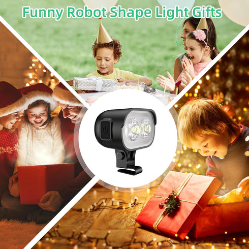 2 SEVENKA LED Headlights for Shoes, Flashlight Attachment for Shoes, Lights Accessories for Kids Boy Girl Men Women