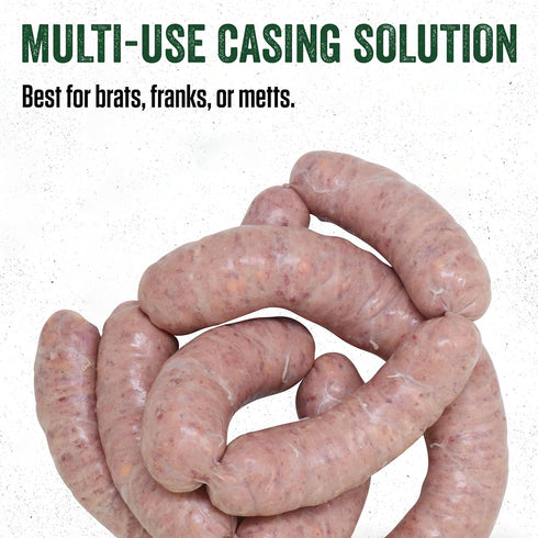 32-35mm, 30 6.1 Package LEM Products Natural Hog Casings, Edible Sausage Casings, Stuffs Approximately Pounds, Great