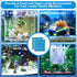 16 PCS Aquarium Filter Cartridge Compatible with Aqua-Tech Filters (EZ-Change #3) for 20-40 & 30-60 Power Filter