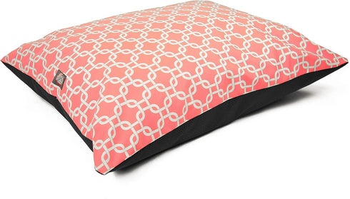 Majestic Pet Large Rectangle Dog Bed, Washable Non-Slip Comfy Pet Bed, Super Value Pillow Dog Bed, 46 x 35 Inch, Links