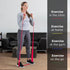 THERABAND Resistance Band 25 Yard Roll, Medium Red, Non-Latex, Level 3 for Exercise Workouts