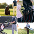 Xxerciz Metal Landing Pad for Golf Bag: Magnetic Accessories, Rangefinder, Golf Towels Strap Clip with Two Hook and