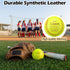 4 Set 9 Inch Eurzom Pcs Best Softball Coach Gift Include Printed Leather Softball Greeting Card and Gift Box Thank You
