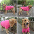 Lovelonglong Dog Costumes Basic Blank T-Shirt Tee Shirts for Medium Dogs, Rosered XXL