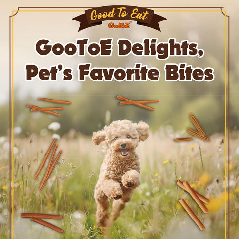 1.5 lb Gootoe Dog Treats, Chicken Jerky for Dogs - Premium Dog Training Treats; High-Protein, Gluten-Free