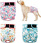 3Pack Reusable Dog Diapers Female,Washable Diaper for Doggie,Highly Absorbent Dog Diaper,Adjustable Leakproof