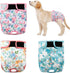 3Pack Reusable Dog Diapers Female,Washable Diaper for Doggie,Highly Absorbent Dog Diaper,Adjustable Leakproof