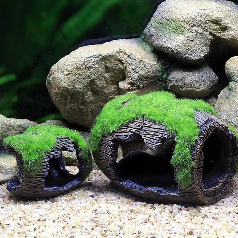 Aquarium Decorations, Fish Tank Hideout Cave for Betta, 3.5" Ornament