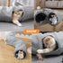 TSEB4TEP 10.5 Inch Set Cat Tunnel, Indoor Cat Toy, Roller Track Cat Toy, Collapsible S-Shaped Play Tube, Diameter Maze