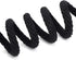 Mile High Life Heavy Duty Slip Leads for Dogs: 4 Feet No Pull Dog Training Leash with Leather Tip, Black Rope Lead
