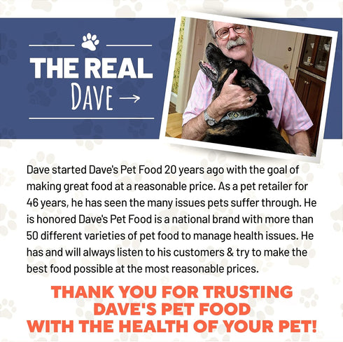 24 13.2 oz (12 Pack) Dave's Pet Food Stewlicious Grain Free Wet Dog Food with Gravy (Chunky Cowboy Dinner with Beef