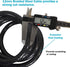 Lumintrail Combination Bike Lock Cable, 4ft Heavy Duty Anti Theft Bike Locks with Combinations and Mounting Bracket