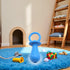 Juroicessry 1 Blue Dog Pacifier,Chew Toys,Mini Bite Resistant Bell Shape Rubber Pacifier,Pet Dog Puppy Molar Chew
