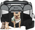 Dog Cat Playpen Indoor Outdoor for Puppy Pet Dogs Cat Travel and