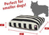 Majestic Pet Rectangle Small Dog Bed - Washable - Non-Slip Comfy Pet Bed - 27x20x4 Inch - Black