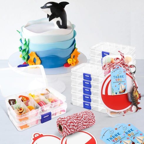 30 Set 30 30 30 30 Windspeed Mini Tackle Box Party Favor Fishing Candy Little Tackle Boxes for Fishing Party