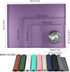 Ptlom Anti-Slip Dog Food Mat for Water and Food, Waterproof Silicone Puppy Tray for Small Medium Large Dogs Cats