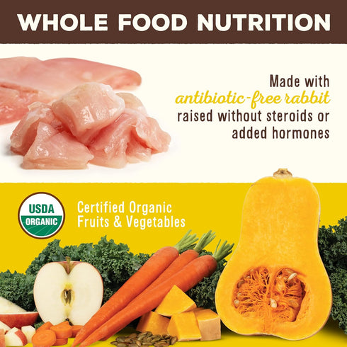 Primal Freeze Dried Raw Dog Food Nuggets - Rabbit - Complete & Balanced Meal - Premium, Healthy, Grain Free, High