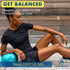 ProBody Pilates Ball Small Yoga Ball, 9 Inch Exercise Ball with Exercise Guide, Fresh Colors Mini Soft Therapy Ball Stability Ball, Excercise Workout Ball, Core Ball for Barre and Balance by ProBody Pilates
