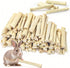 StyEdEk 2.2Lb/1000g Natural Sweet Bamboo Chew Toys Chew Sticks Bamboo Sticks Teething Toy