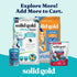 3 Immune, 5oz Solid Gold Cat & Dog Multivitamin Powder - Kelp Powder, Omega & Vitamins for Dental, Digestive, Skin